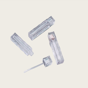 3.5ml Transparent Wave Lip Gloss <b>Tubes</b> ABS <b>Plastic</b> Empty Lip Glaze Lipgloss <b>Tube</b> Cosmetic <b>Tubes</b> Packaging - Product Image 2
