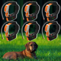 ESEEK Hundeortungsgerät-Halsband - IP68 Wasserdicht 6400mAh 48H Standby Schock/Vibrations-Training Echtzeit-GPS-Positionierung