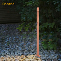 IP65 étanche extérieur LED jardin lumière aluminium support poteau colonne DC alimentation pelouse jardin décorations cour chemin route lampe