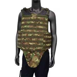 Molle System Tactical Gear Noir Sécurité Corps Protection Plaque Transporteur Tir Randonnée Gilet Tactique - Product Image 1