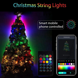 Đèn dây LED tiên Aoying trang trí đám cưới Giáng sinh ngoài trời ngày lễ, dải đèn LED thông minh - Product Image 3