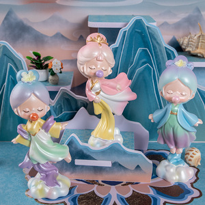 Yu Mo Dream Dunhuang - Figura de Resina de Hada Voladora, Caja Sorpresa Coleccionable, Regalo Decorativo para Niños y Adultos - Product Image 2