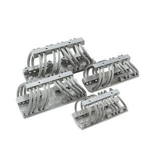 Stabiler Anlijing ALJ-82 Serie Edelstahl Fahrzeug- und Schiffstransport-Dämpferhalterung Elektrischer Schrank Drahtseil-Schwingungsisolator - Product Image 3