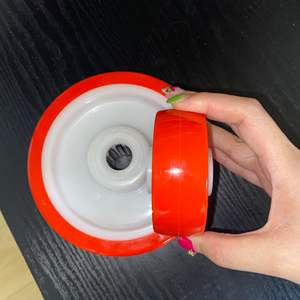 Vente en gros 125mm 150mm Roue en polyuréthane à double roulement à billes PU Roues pivotantes industrielles robustes - Product Image 2