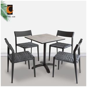 European Style Rattan Dining <strong>Table</strong> <strong>and</strong> <strong>Chairs</strong> <strong>Cube</strong> <strong>Garden</strong> Furniture Ratan Furniture Set Outdoor <strong>Tables</strong> <strong>and</strong> <strong>Chairs</strong> for Bistro - Product Image 1
