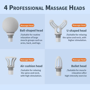 Pistola de Masaje Fascial Inalámbrica Portátil Más Vendida, Dispositivo de Masaje de Tejido Muscular Profundo para Todo el Cuerpo, Masajeador Electrónico de Mano con Vibración - Product Image 4