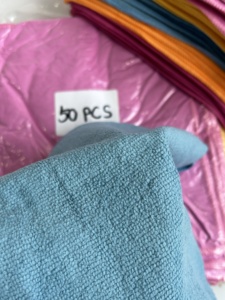 50ชิ้น12*12นิ้วผ้าไมโครไฟเบอร์สำหรับทำความสะอาดรถยนต์ - Product Image 5