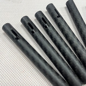 Ống sợi <span class=keywords><strong>carbon</strong></span> dệt chéo <span class=keywords><strong>3K</strong></span> tùy chỉnh, độ bền cao - Product Image 2