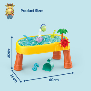 Piscine de jeu aquatique en plastique pour enfants, transfrontalière, pour jardin extérieur, ensemble de jeu de sable interactif parent-enfant, directement de l'usine - Product Image 3