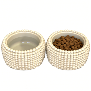 Tigela de Cerâmica para Animais de Estimação, para Gatos e Cães Pequenos, Resistente e Antiderrapante, Prato de Cerâmica para Gatos, Tigelas para Comida e Água - Product Image 5