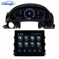 Compteur de vitesse numérique 12,3 pouces, cockpit virtuel et lecteur DVD de voiture Android 8,4 pouces avec écran HD pour Porsche Cayenne 958/92A 2010-2015