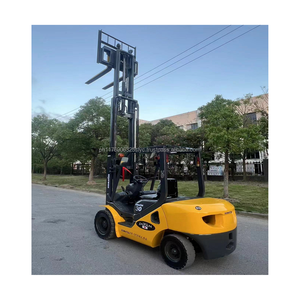 Chariot élévateur japonais original Komatsu FD30 de seconde main Chariot élévateur diesel Komatsu FD30 de 3 tonnes à vendre - Product Image 5