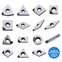 Vente en Chine : Plaquettes de tournage indexables triangulaires en diamant TCGT110202 TCGT 110204 pour usinage et tournage CNC (PCD CBN)