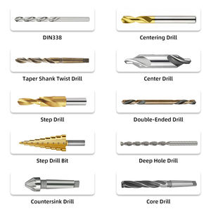 Forets à pas universels à manche universel, forets à pas en forme de pagode, forets à pas triangulaires, revêtement HSS, pour le traitement des feuilles multi-usages - Product Image 5