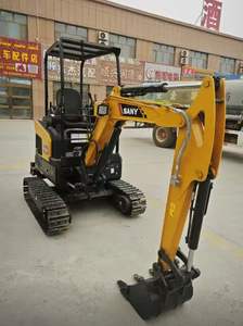 Mini-excavatrice SANY SY16C d'occasion, moteur Yanmar 1.8T, faible consommation de carburant, capacité de la benne de 0,04 m³, 1000 heures, travaux municipaux et aménagement paysager - Product Image 4