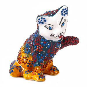 <span class=keywords><strong>Gatto</strong></span> <span class=keywords><strong>in</strong></span> Ceramica Fatto a Mano <span class=keywords><strong>Turco</strong></span> 'Bye Bye Doing' - Product Image 2