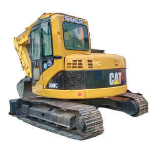 Mini-excavatrice sur chenilles d'occasion CAT308E2 de 8 tonnes, modèle 2022, certifiée EPA CE, d'origine japonaise, pour usage agricole (également disponible : CAT308C d'occasion de 8 tonnes) - Product Image 1