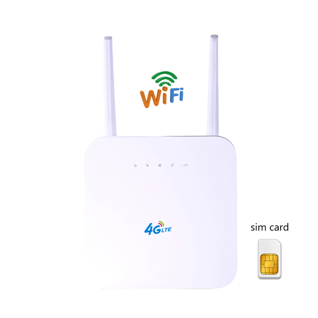 300Mbps WIFI Data Speed 4G Wireless Router with SIM Card Slot Cat4 WAN/LAN RJ45 4G LTE Router