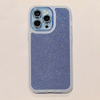 Luxe 3 en 1 TPU Glitter Phone Case Cover Accessoire à la mode pour iPhone 16 Pro Max