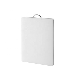 100% Eco-friendly Kitchen Custom PE Plastic Non Slip Chopping Cutting Board