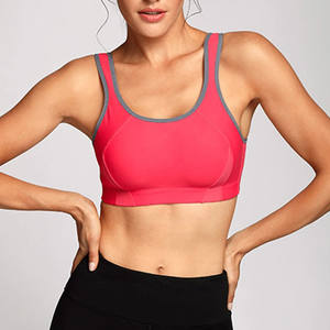 2025 gros personnalisé Logo impression dernière conception de haute qualité femmes Gym vêtements de course soutien élevé sans couture sport soutien-gorge - Product Image 2
