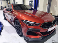 Kit de Carrocería con Decoración de Ventilación Delantera de Fibra de Carbono Estilo AC Mejorado para BMW Serie 8 G14/G15/G16, Kit Personalizado para Auto, Accesorios para Vehículos