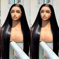 Perruque en cheveux humains bruts vietnamiens 13x6 HD Lace Frontal sans colle, ultra-lisse, vierge, cuticules alignées