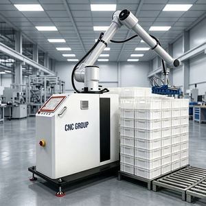 Manipulateur de palettes robotisé vertical à 6 axes, commandé par TCP, pour la manutention automatique des palettes - Product Image 1