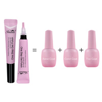Kit de vernis à ongles gel UV, stylo de peinture à une étape, couleur brillante, qualité professionnelle, 6 couleurs, prix d'usine, nouveau