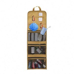 Free Sample Large Outdoor Wash <b>Bag</b> Camping Hanging Sundry Storage Portable <b>Folding</b> Storage <b>Bag</b> - Product Image 1