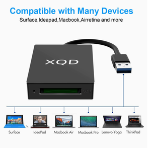 Lecteur de cartes XD avec USB 3.0 compatible avec les cartes mémoire D4/D5 et M/G - Product Image 4