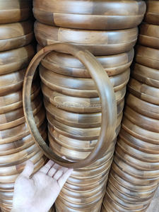 Reloj de Pared Educativo con Marco de Madera para Niños, Decoración para el Hogar y el Aula - Product Image 4