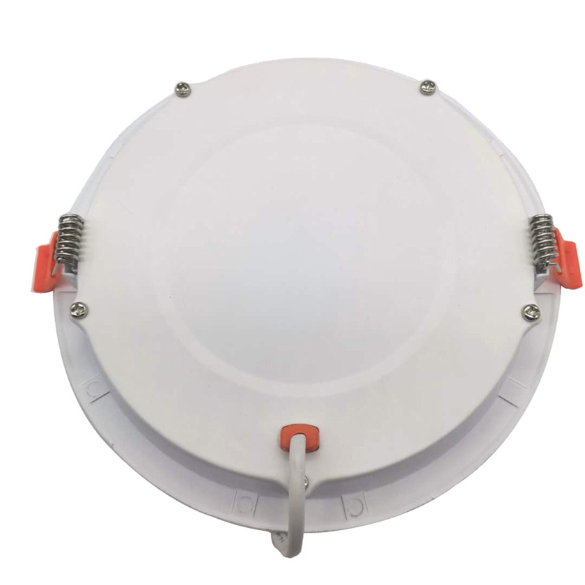 Regulable Sensor de movimiento inteligente sin marco integrado luz de techo cuadrado LED Panel de luz