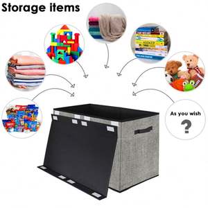 Boîtes de rangement en tissu pour vêtements, organisateur de placard, accessoires de maison, vente en gros, très demandées - Product Image 5