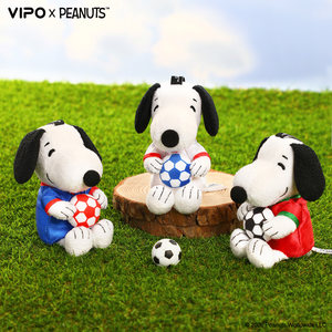 <span class=keywords><strong>VIPO</strong></span> Peanuts Football Soccer Series Plush Keychain Pendant Blind Box Room Decoration - Product Image 5