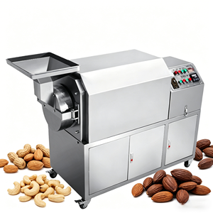Machine à rôtir électromagnétique professionnelle pour sésame, noix <span class=keywords><strong>de</strong></span> cajou et maïs, en acier inoxydable, pour restaurants et cantines - Product Image 1