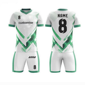 Uniforme de fútbol de manga corta para hombre, sublimación, talla adulto - Product Image 1