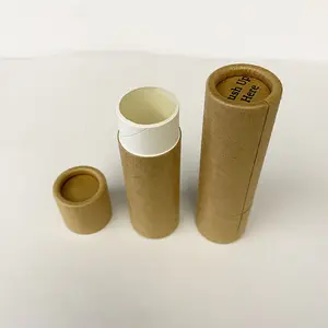 Rỗng bán buôn giấy các tông đẩy lên ống giấy cho son dưỡng môi/Khử Mùi Ống Son môi giấy ống