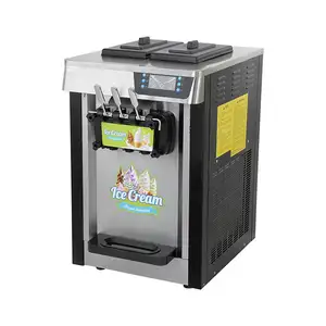 Little Gem Ice Cream Machine Show Venum Fill China Mini Pour Cream Lcd Screen Bum Making K Sunnyway y Yogurt Muy barato