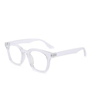 New Anti-blue Light <strong>Glasses</strong> Frame <strong>Fashionable</strong> Men's and Women's Flat Mirror Can Be Equipped with Myopia Frame - Product Image 4