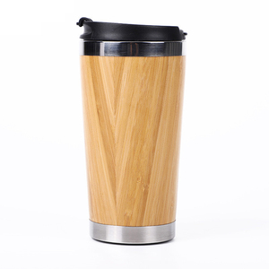 ไม้ไผ่เส้นใยกาแฟถ้วยกาแฟสแตนเลสขวดน้ำ - Product Image 2