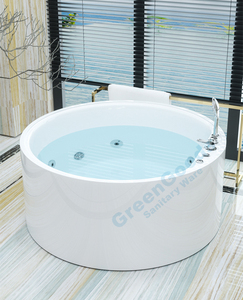 <span class=keywords><strong>Bañera</strong></span> de <span class=keywords><strong>Hidromasaje</strong></span> <span class=keywords><strong>Redonda</strong></span> Grande de Acrílico para Interiores de Hotel Moderno en España, Personalizada con Certificación CE, Bañeras Dobles con <span class=keywords><strong>Hidromasaje</strong></span> - Product Image 4