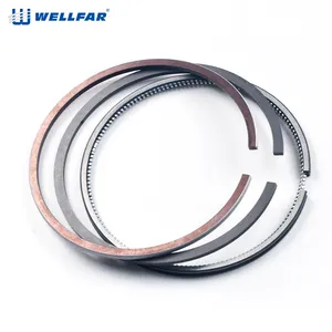 Diesel 82mm piston ring 4 cylinder one set for Yanmar 3TNA82 engine parts