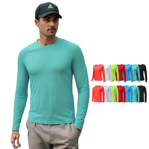 Athletic Compression With Quick Dry Rash Guard <b>Base</b> <b>Layer</b> Undershirt for Workouts Solid Print Design - Product Image 3