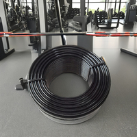 Câble en acier recouvert de TPU de 100 mètres, épaisseur 5 mm, pour système de poulie de machine d'exercice, pièces et accessoires, noir, pour la maison