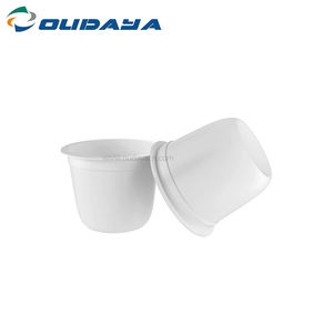 Contenants à glace en plastique PP à paroi simple OUDAYA, qualité alimentaire, sans transfert d'odeurs, inviolables, designs personnalisés, HACCP - Product Image 1