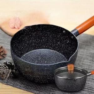<strong>Japanese</strong> Household Small Stockpot with Non-Stick Maifan <strong>Stone</strong> Glass Cover Milk <strong>Pot</strong> - Product Image 3