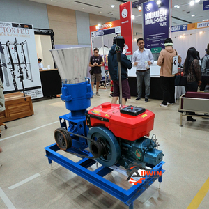 Trang trại Ngô đậu nành bữa ăn viên máy nhỏ Thức ăn viên Máy ướt và khô Thức ăn viên máy - Product Image 6