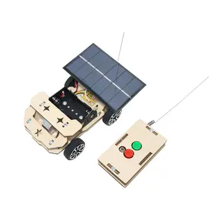 学生技术DIY太阳能无线遥控车实验训练科学教学教育模型车