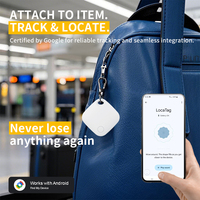 Localizador Inteligente RSH para Android Compatible con Google Find My Device, Rastreador GPS para Llaves, Billetera, Equipaje y Mascotas